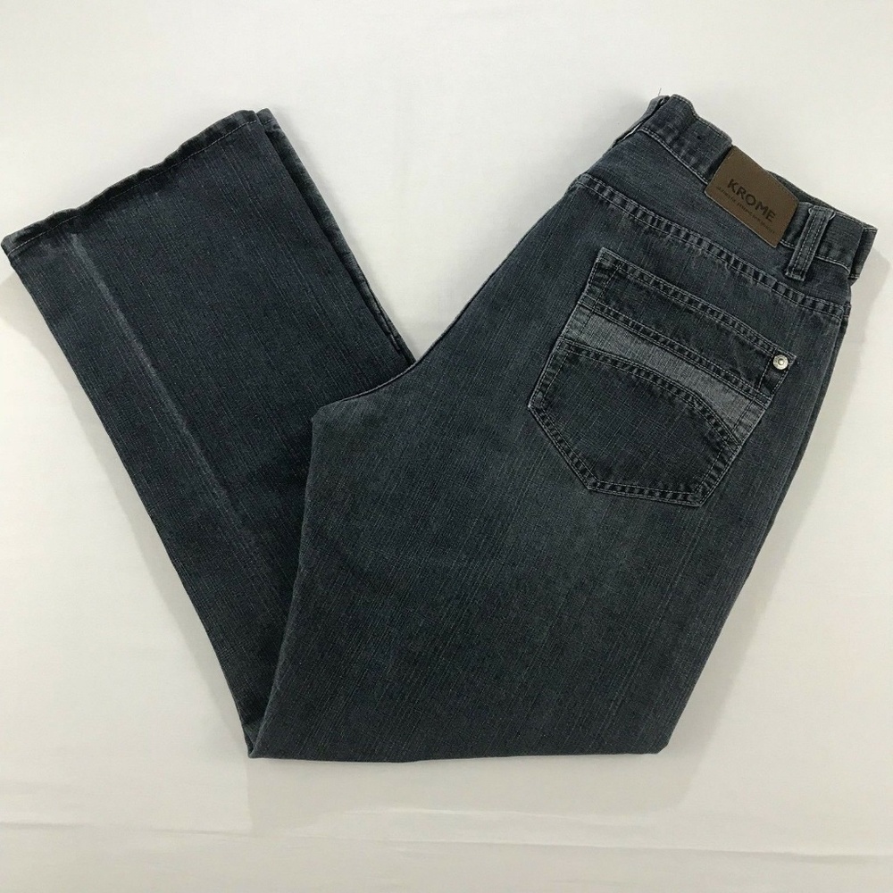 Krome Mens Jeans Size 38x32